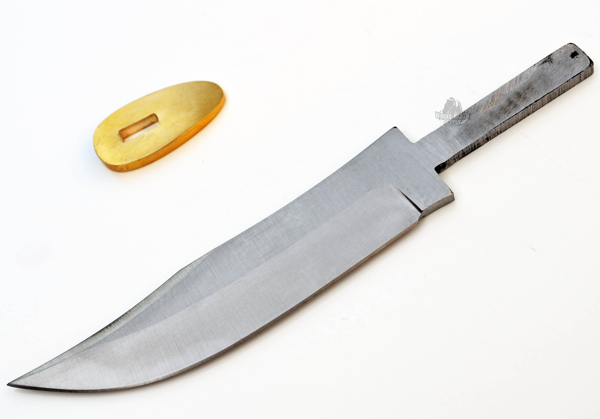 4inch Skinner Skinning Blade Blank Knife Making Knives Stainless Steel +Guard