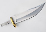 4inch Skinner Skinning Blade Blank Knife Making Knives Stainless Steel +Guard