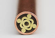 3/16" Mosaic Pin #23 Pins Knife Handle Custom Knives Blank Blades Brass Copper 