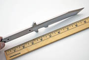 D2 Steel Modern Tanto Knife Blank Making Blade Skinner Skinning D-2 Knives