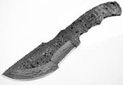 Ladder Damascus Tracker Large High Carbon Steel Tracker Blank Blanks Blade Knife Making Knives