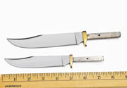 Set of Blanks - Medium + Large Blades Knife Making Knives Blank Skinning Custom