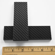 Carbon Fiber High Quality Handle Gray Black Scales Knives Matte Guns Knife 5in Making Grips Set Pair