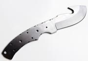 High Carbon 1095 Steel Guthook Knife Blank Blade Skinning Skinner 1095HC