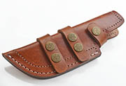 Light Brown Thick Leather Tracker Sheath Blade Knife Blanks Knives Case Large